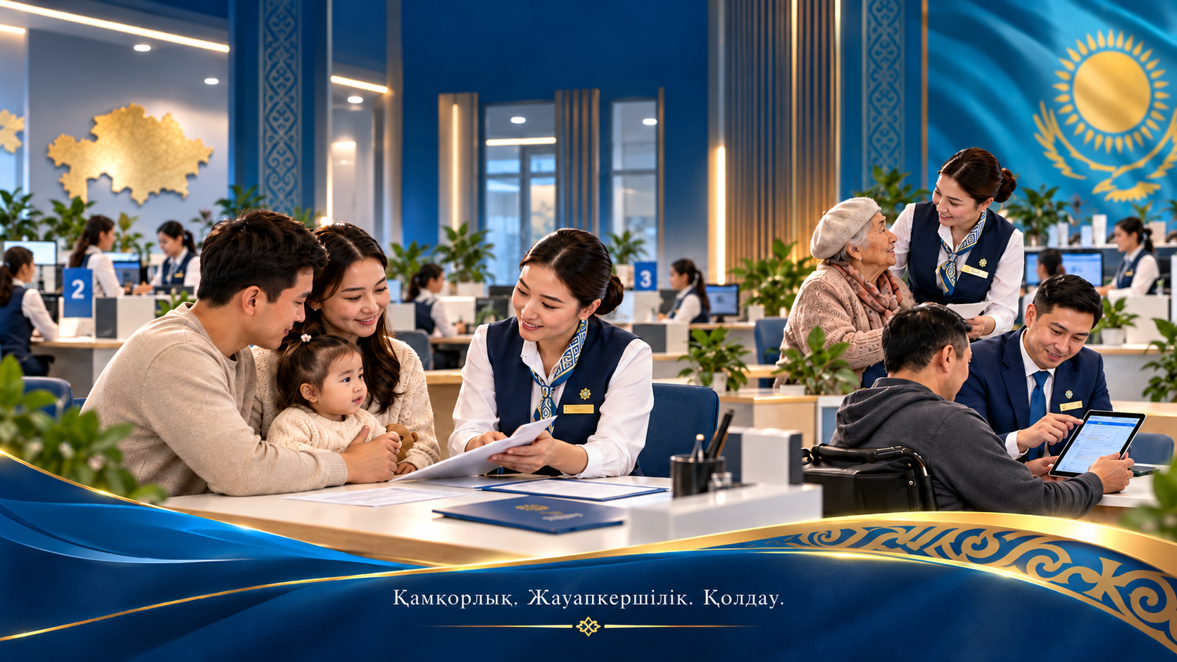 Құрметті әлеуметтік қорғау жүйесінің қызметкерлері мен ардагерлері!